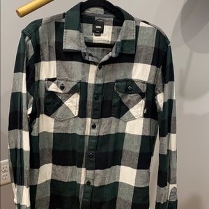 Vans flannel long sleeve